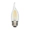 Satco Satco CA10 (Flame Tip) E26 (Medium) LED Bulb Warm White 60 Watt Equivalence 2 pk S21727 - alternate 2